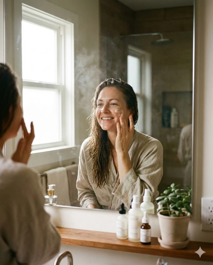 Daily skincare and sun protection support skin elasticity during weight loss